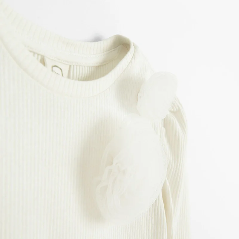 Cool Club by SMYK WHITE COTTON BLOUSE L/S